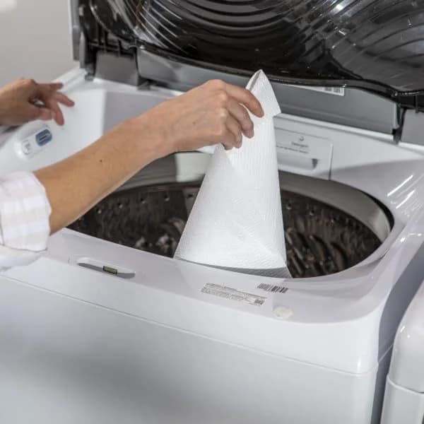 Duck Smooth Top Easy Liner Shelf Liner 12" x 10' | Non-Adhesive, White, Easy to Clean (70-120 chars) thumbnail 9