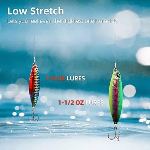 RUNCL PowerFluoro Hybrid Fishing Line 16lb (7.3kg) 300Yds | Virtually Invisible Fluorocarbon Coated Line thumbnail 4