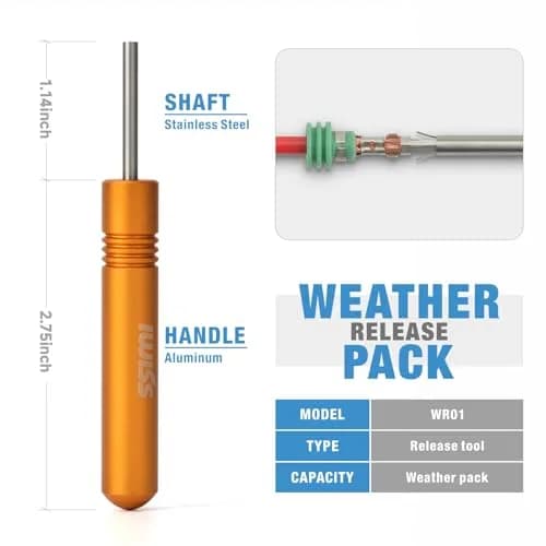 IWISS iCrimp Weather Pack Crimp Tool for AWG 24-14 | Complete OEM Connector Assembly thumbnail 3