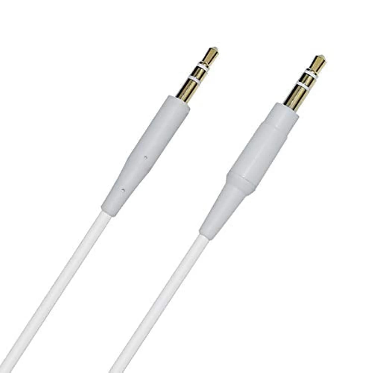 Saipomor White TPE Audio Cable 1.4m (4.6ft) | 3.5mm to 2.5mm Stereo Jack for Bose Headphones - main product image