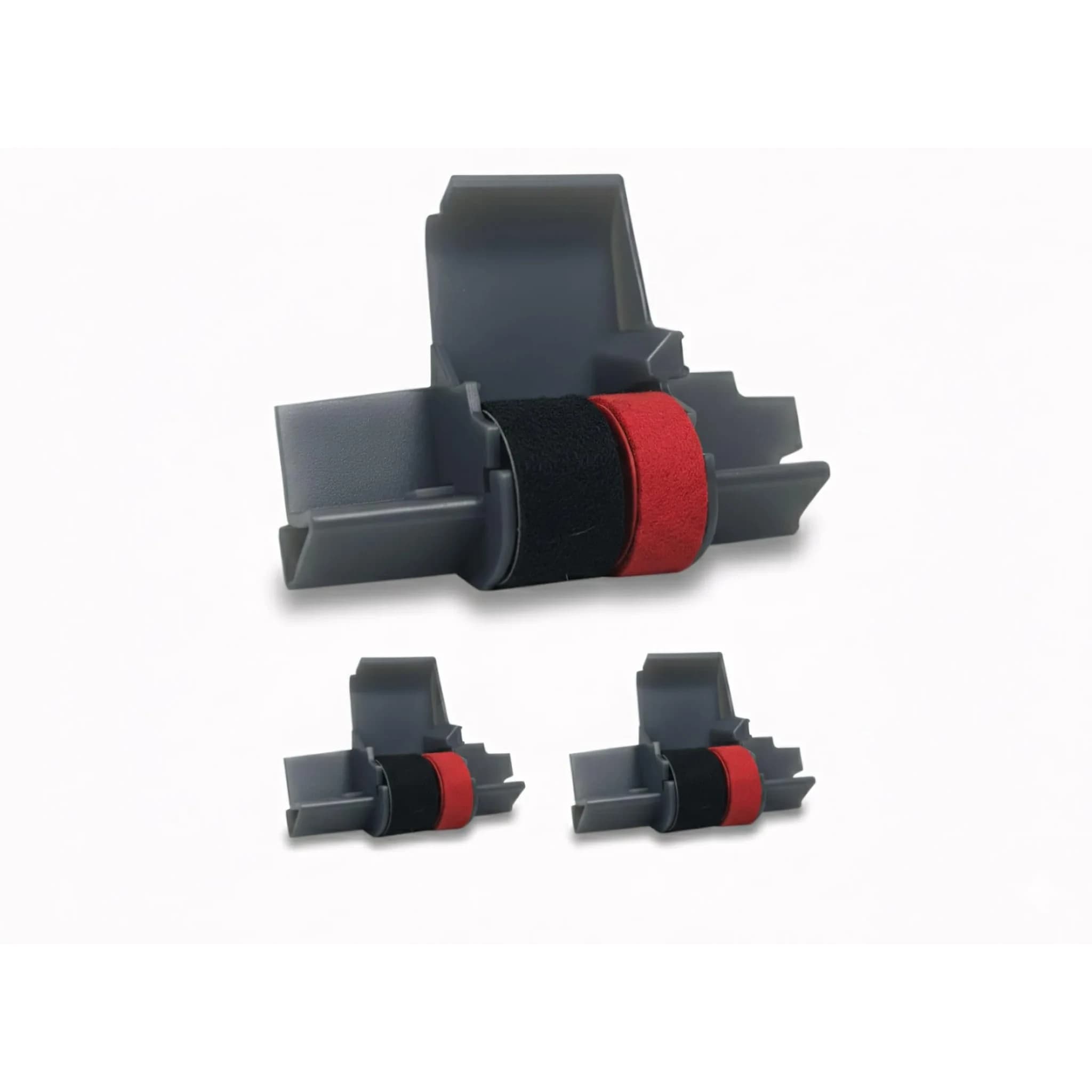Swartz Ink IR-40T Black and Red Ink Roller 3-Pack | Compatible with Canon, Casio, Sharp, Citizen Printing Calculators - main product image