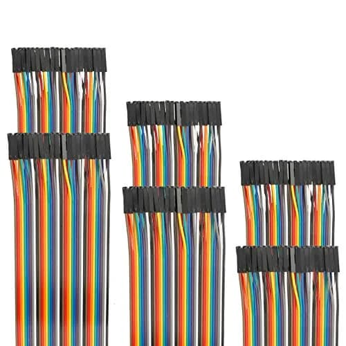 EDGELEC 120pcs Female to Female Jumper Wires 100cm (39.4 inch) | 2.54mm Pitch Ribbon Cables for DIY Electronics thumbnail 1