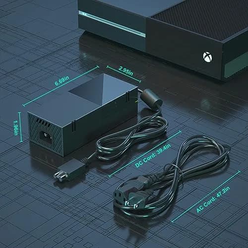Ponkor Xbox One Power Supply 220W 12V 17.9A | Global Adapter for Xbox One Console thumbnail 6