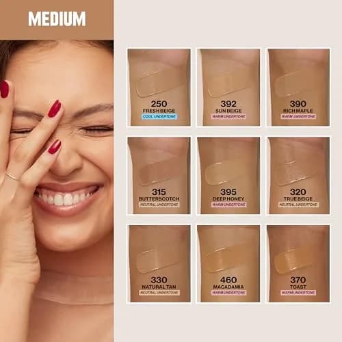 Revlon Colorstay Longwear Makeup Normal/Dry, 390 Rich Maple 29.57 ml (1 fl oz) | Flawless 24-Hour Wear with SPF 20 thumbnail 7