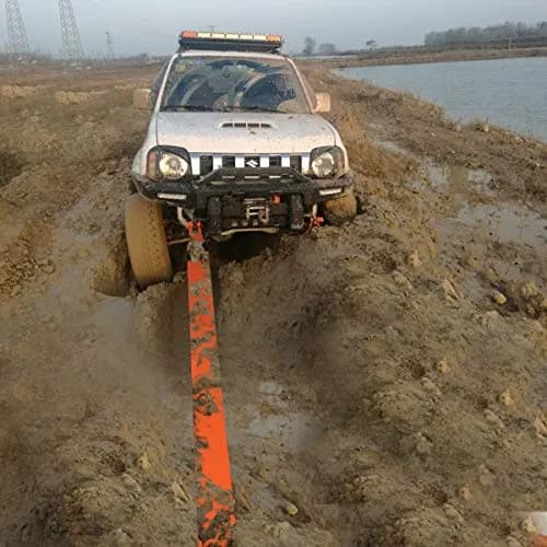 JCHL Heavy Duty Recovery Tow Strap 3" x 20ft (914 cm x 6.1 m) | 35,000 LBS (15,876 kg) Capacity thumbnail 6