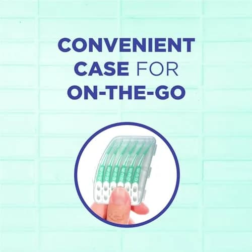 GUM Soft-Picks Advanced Interdental Picks 90 Count | Soft Rubber Bristles for Sensitive Gums thumbnail 4