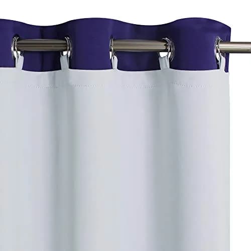 KGORGE Blackout Curtains Liners W50 x L80 | Effective Room Darkening for Bedroom & Living Room thumbnail 1
