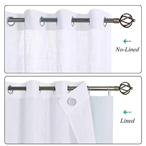 KGORGE Blackout Curtains Liners W50 x L80 | Effective Room Darkening for Bedroom & Living Room thumbnail 2