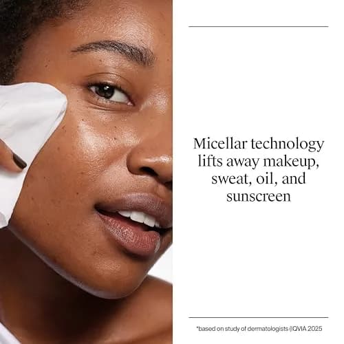 Neutrogena Makeup Remover Towelettes, Daily Single Face Towelettes, 20 Count | Plant-Based Cloths for All Skin Types thumbnail 4