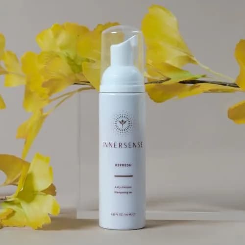 INNERSENSE Organic Beauty - Refresh Dry Shampoo 70 ml | Organic, All Hair Types, Fragrance Notes: Orange + Tangerine thumbnail 3
