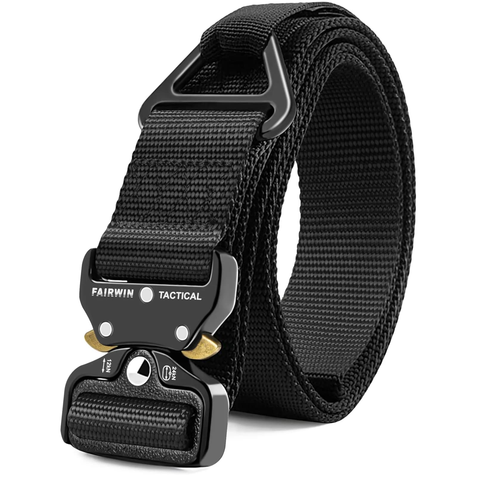 FAIRWIN Men's Tactical Belt, 1.5" Heavy Duty Nylon Web Belt for Men & Women - main product image
