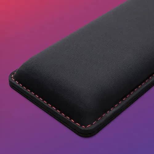 HyperX Wrist Rest Full Size Cooling Gel Memory Foam Black | Ergonomic Keyboard Accessory thumbnail 4
