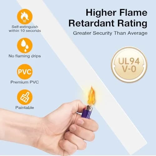 Delamu Cord Hider, 157in Wall Wire Cover for Cords, Cable Raceway Kit, White thumbnail 4