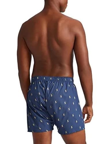 POLO RALPH LAUREN Classic Fit Cotton Boxers 3-Pack | Iconic Style & Comfort, Medium thumbnail 5