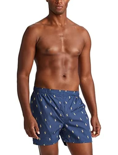 POLO RALPH LAUREN Classic Fit Cotton Boxers 3-Pack | Iconic Style & Comfort, Medium thumbnail 2