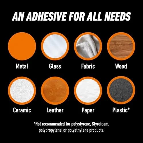 Gorilla Clear Grip Adhesive for Diamond Art & Jewelry 0.8 oz (0.2 fl oz Each) | Instant Clear Bond for Crafts & Repairs thumbnail 3