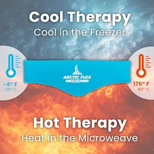 Arctic Flex Neck Ice Pack 2 Pack | Flexible Cold Compress for Neck & Shoulder Relief thumbnail 6