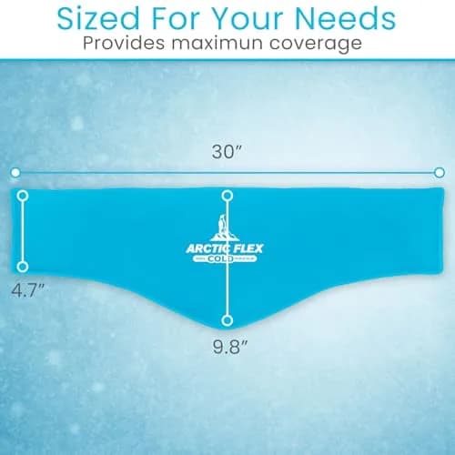 Arctic Flex Neck Ice Pack 2 Pack | Flexible Cold Compress for Neck & Shoulder Relief thumbnail 7
