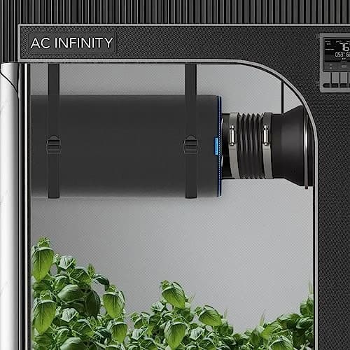 AC Infinity Air Carbon Filter 4" with Premium Australian Charcoal | 210 CFM Airflow for Grow Tents thumbnail 8