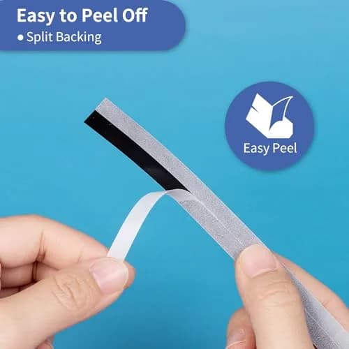 COLORWING White on Black TZe-335 Label Tape 12mm (0.47") x 8m | Compatible with Brother P-Touch Label Makers (4-Pack) thumbnail 3