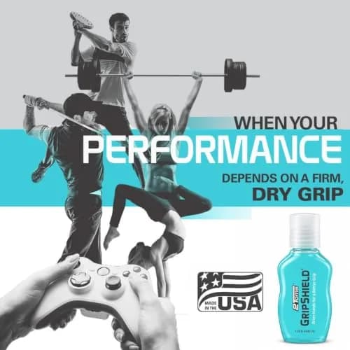 2Toms GripShield Non-Sticky Grip Enhancer Liquid Bottle, 44ml (1.5 Fl Oz) x 3 Bottles | Sweat-Resistant Grip for Sports thumbnail 6
