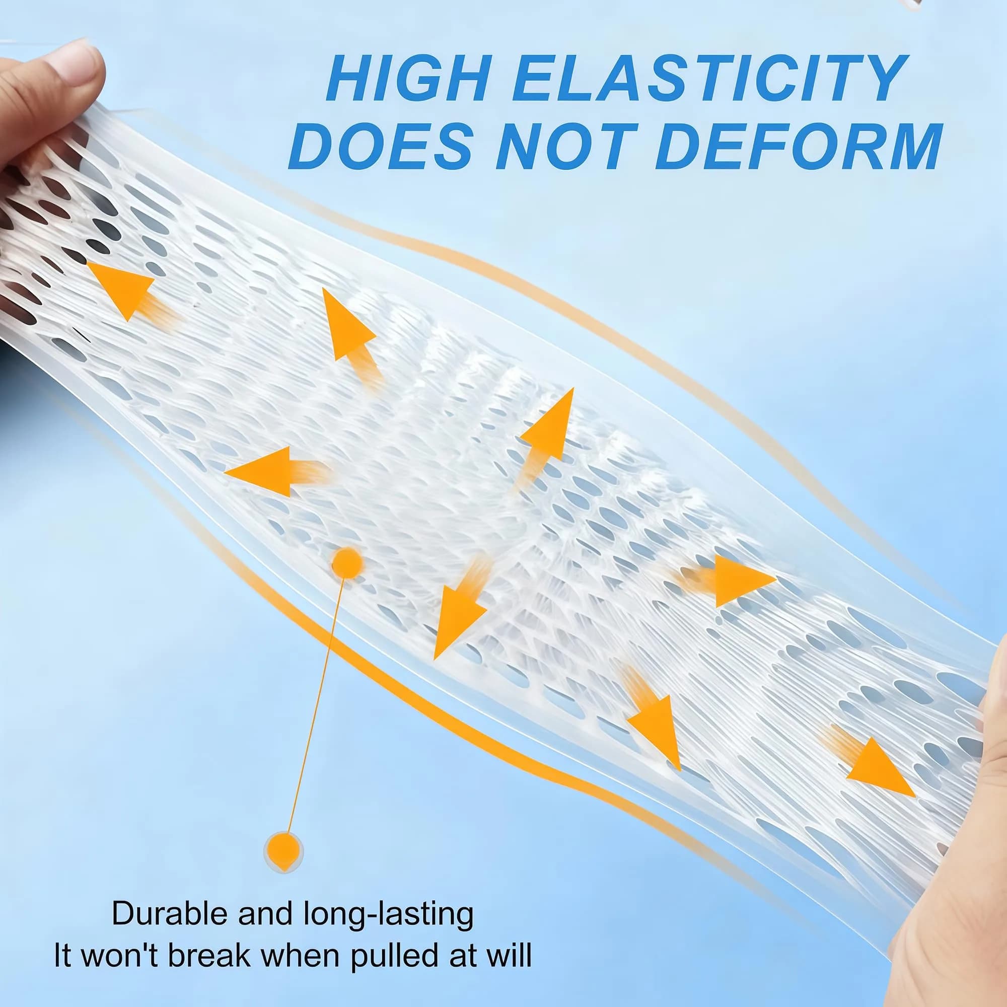 ericotry Clear Silicone Bra Inserts for Swimsuits & Bikinis | Waterproof Breathable Push-up Pads thumbnail 3