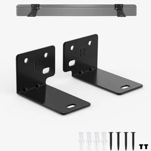 Dinghosen Wall Mount Bracket for Bose Soundbar 300, 500, 600, 700, 900, WB-300, SoundTouch 300, Black | Stainless Steel thumbnail 8