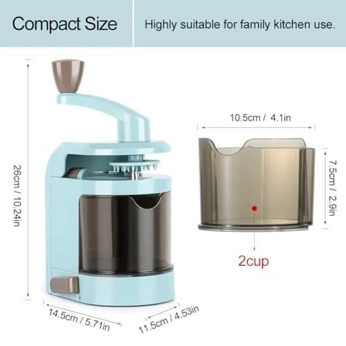 Ourokhome Vegetable Spiralizer Zucchini Noodles Maker – 4 Built-in Spiral Slicer Blades for Veggie Spaghetti Paste | Portable, BPA-Free Kitchen Tool thumbnail 2
