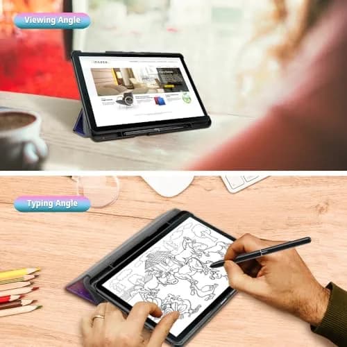 FINTIE Slim Case for Samsung Galaxy Tab S4 10.5 2018 | Flip Stand, S Pen Holder, Lightweight thumbnail 6
