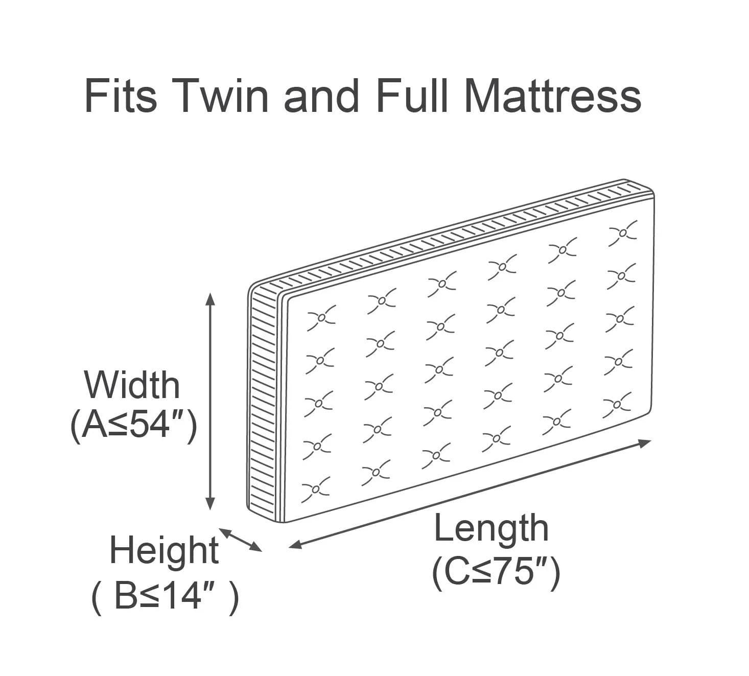 ComfortHome Mattress Bag for Moving and Storage, 4 Mil Extra Thick, Twin and Full Size, 2 Pack | Heavy Duty Plastic Cover for Mattress Protection thumbnail 2