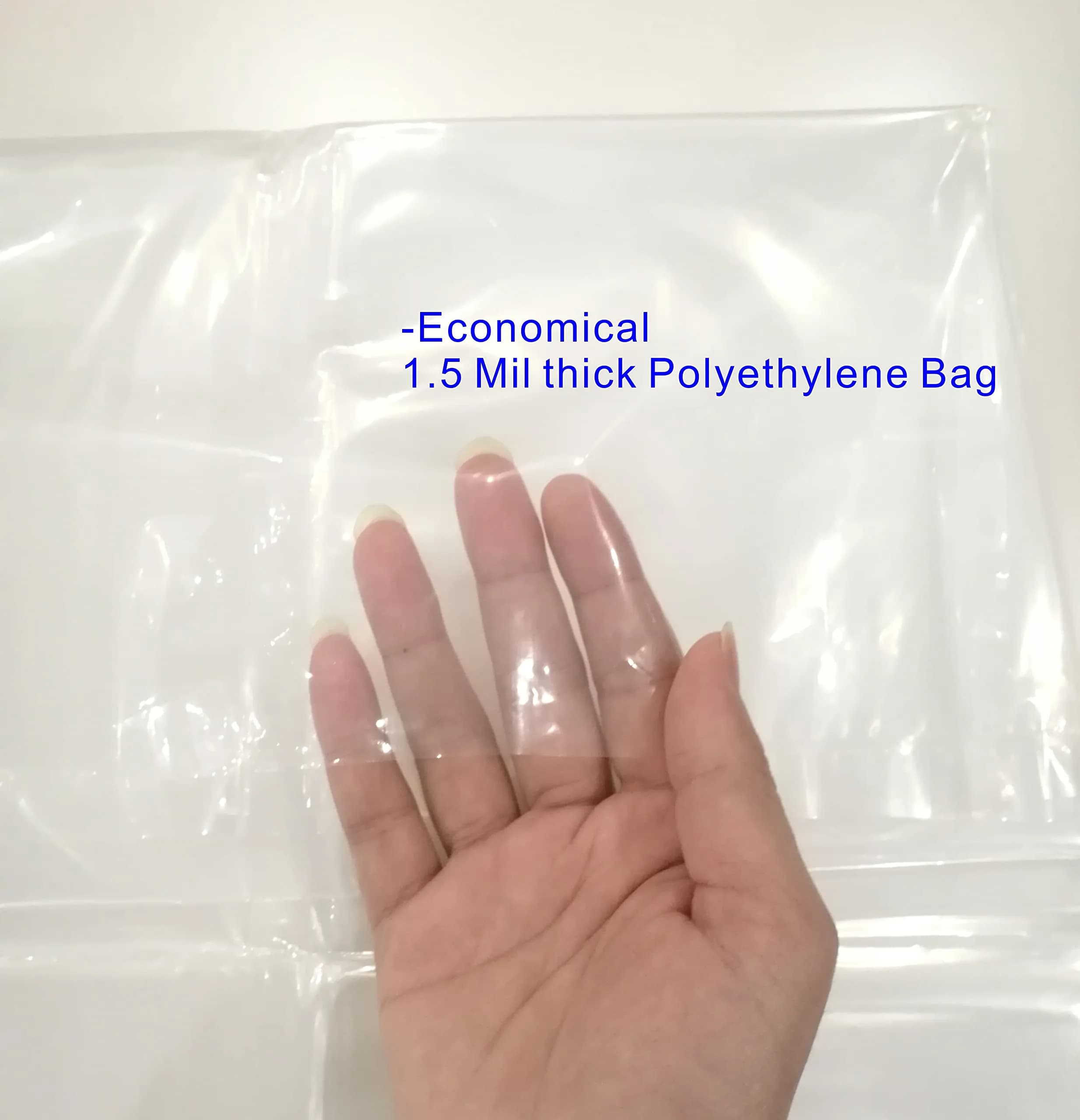 ComfortHome Mattress Bag for Moving and Storage, 4 Mil Extra Thick, Twin and Full Size, 2 Pack | Heavy Duty Plastic Cover for Mattress Protection thumbnail 4