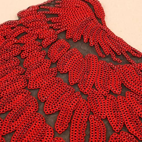 Kennedy Manufacturing Sequins Large Angel Wings Patches 13 in (33 cm) | Eye-Catching DIY Embellishments for Jackets & Jeans thumbnail 3