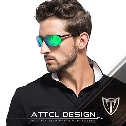 ATTCL Polarized Sunglasses Men Al-Mg Metal UV400 20g | True Vision Protection for Active Outdoors thumbnail 2