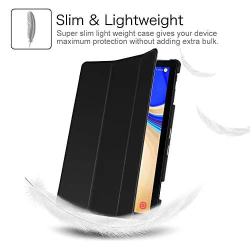 Fintie Slim Case for Samsung Galaxy Tab S4 10.5 Inch (2018) Black | S Pen Holder, Tri-Fold Stand, Auto Sleep/Wake thumbnail 8