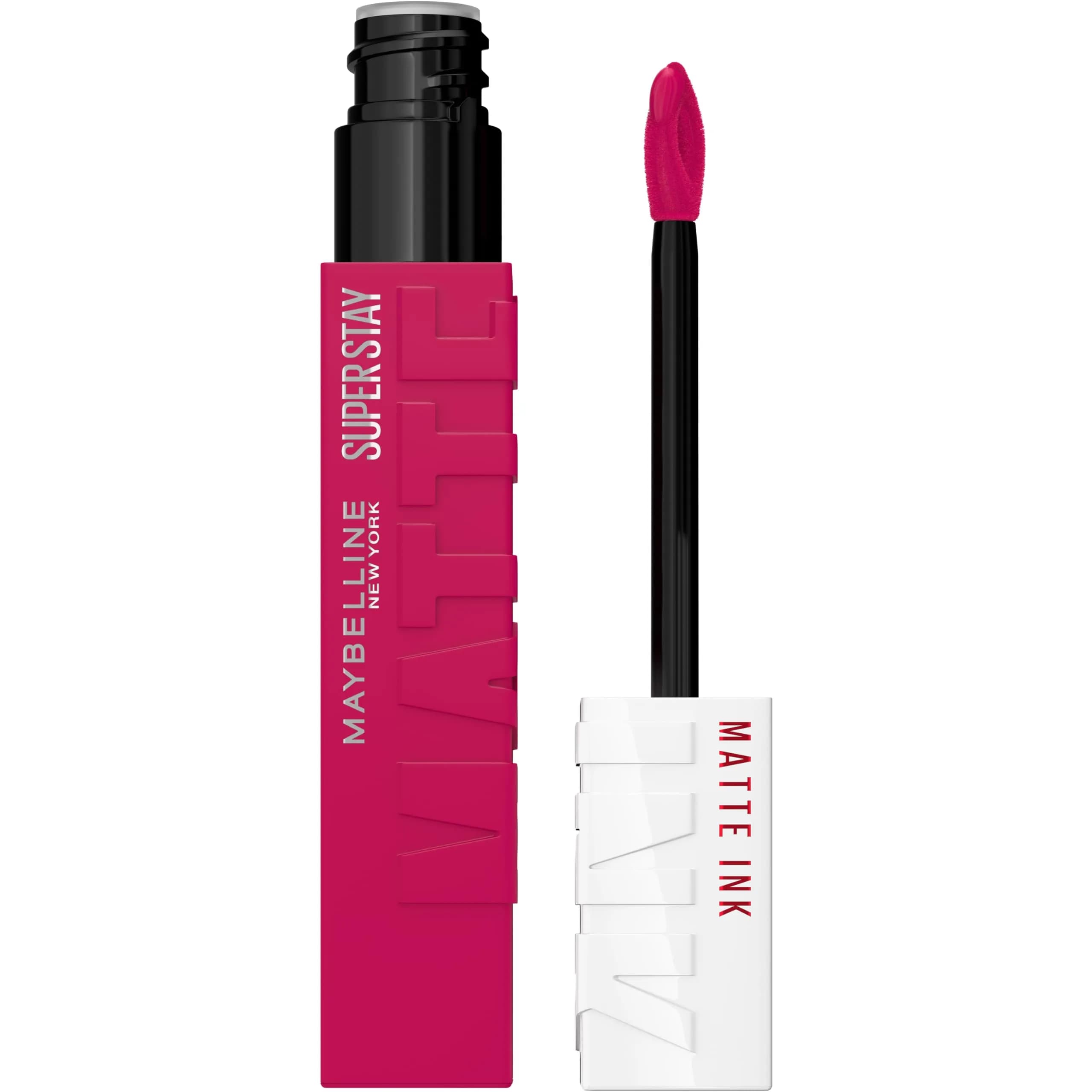 Maybelline Super Stay Matte Ink Liquid Lipstick, Artist (Deep Pink) 5ml (0.17 Fl Oz) | 16-Hour Transfer-Proof Matte Wear
