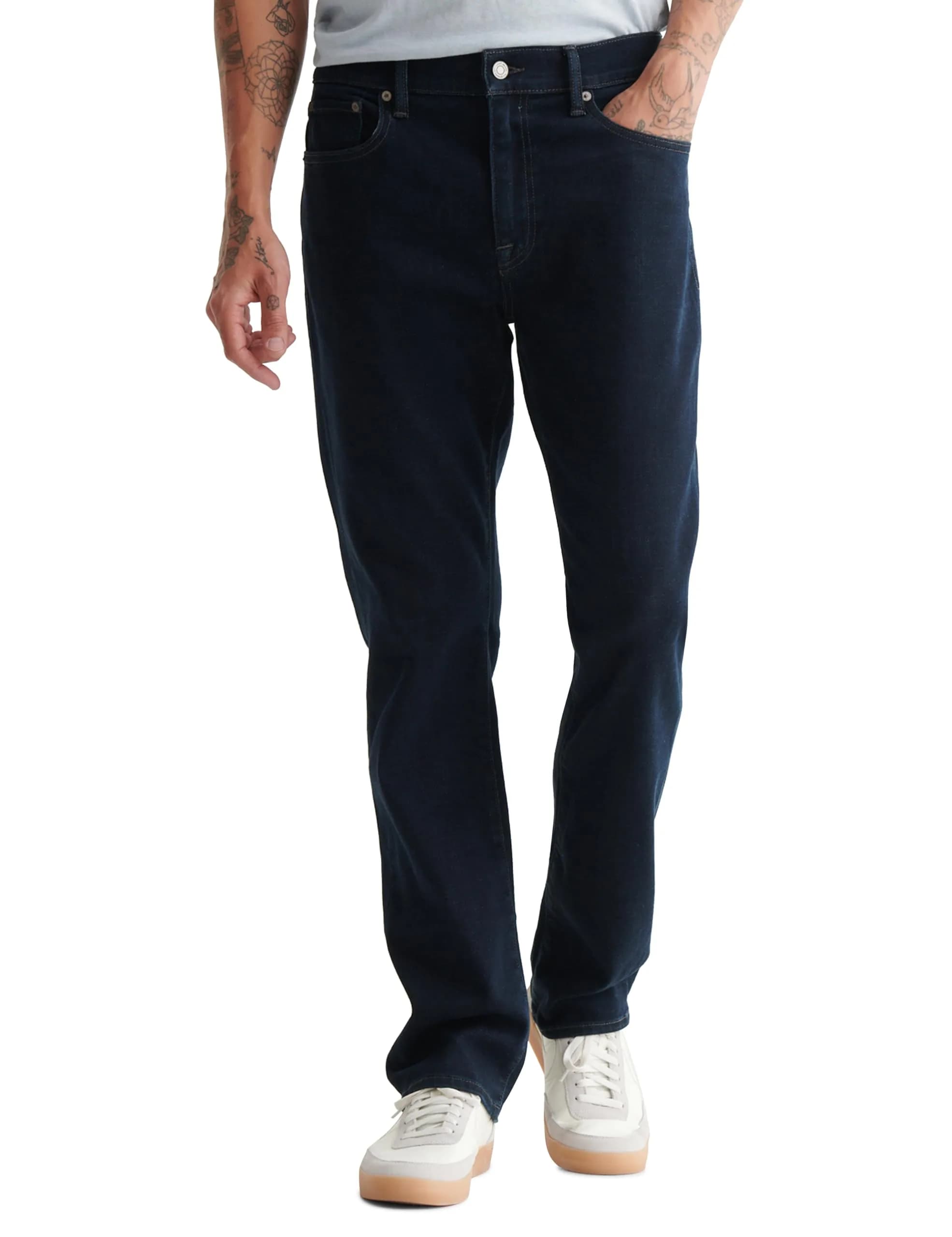 Lucky Brand 410 Athletic Fit Jeans Stone Hollow 30x32 | Relaxed Fit with Tapered Leg - main product image