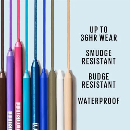Maybelline TattooStudio Gel Pencil Eyeliner Bold Brown | Waterproof 36-Hour Wear thumbnail 3