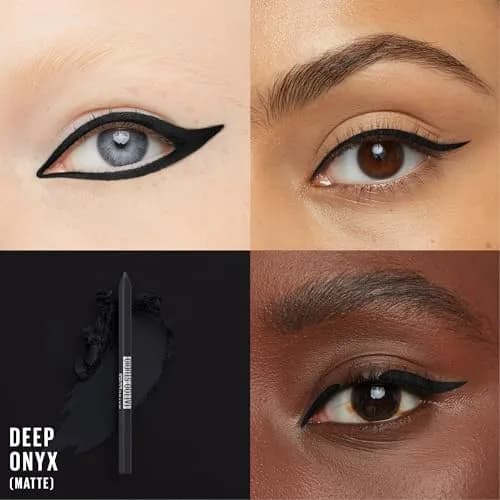 Maybelline TattooStudio Sharpenable Eyeliner Pencil Deep Onyx | Waterproof Gel Pencil with 36 Hour Wear thumbnail 2