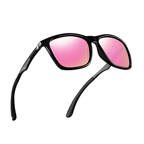 monrich Polarized Rectangular Sunglasses for Men, Aluminum-Magnesium Frame 59mm (2.32 in) | UV400 Protection thumbnail 1