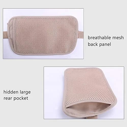 LANNEY Slim RFID Blocking Money Belt with Passport Holder & 2 RFID Sleeves | 27cm (10.6") x 14cm (5.5") thumbnail 5