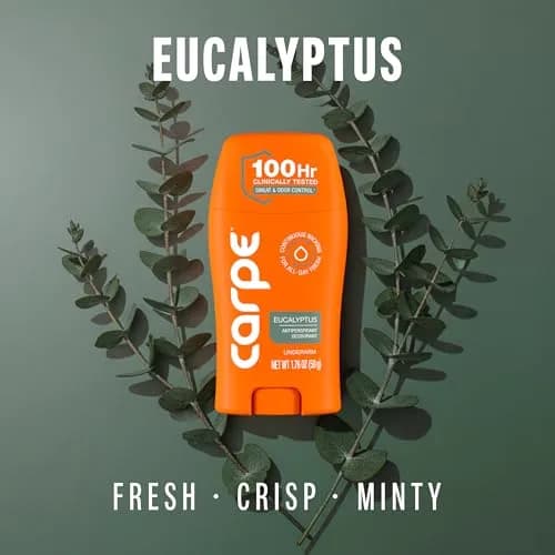 Carpe Antiperspirant Lotion Eucalyptus Scent 50ml (1.76 Fl Oz) | 100-Hour Sweat & Odor Protection thumbnail 3