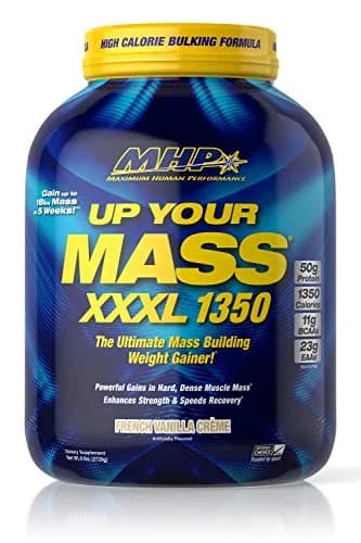 Maximum Human Performance UP YOUR MASS XXXL 1350g | High Calorie Muscle Gainer with 50g Protein & 1350 Calories thumbnail 1