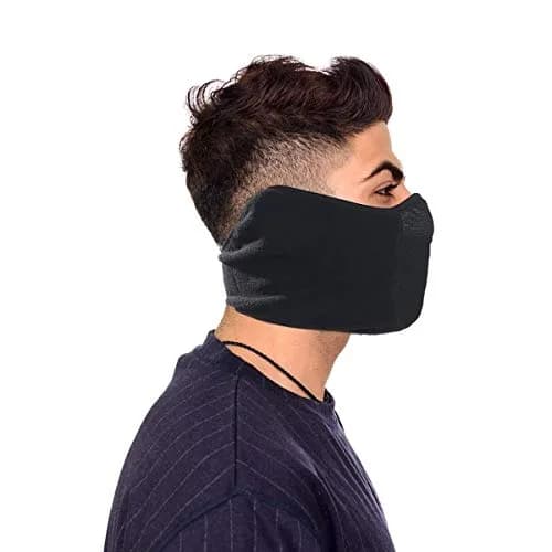 Omenex Balaclava Half Face Mask Adjustable Fastener Windproof for Ski | Thermal fleece, wind-resistant, breathable, unisex thumbnail 3