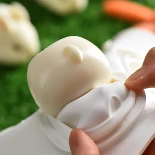 OCPO Kitchen 3D Easter Bunny Silicone Mold, 6 Cavities | Non-Stick Mousse Cake Baking thumbnail 6