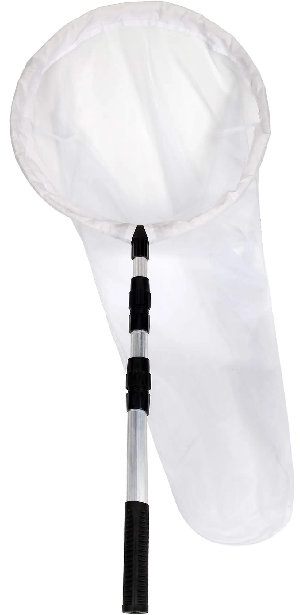 RESTCLOUD Large Insect and Butterfly Net with 14" Ring, 32" Net Depth, Extendable Handle to 36 Inches | Science Education Tool - main product image