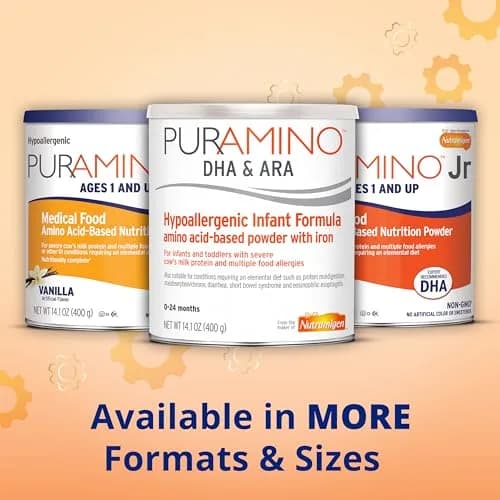 Enfamil PurAmino Junior Hypoallergenic Amino Acid Powder 14.1 Oz | Complete Nutrition for Severe Food Allergies thumbnail 6