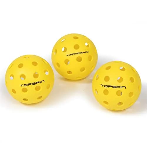 Pro Focus Official Outdoor Pickleball Balls 6-Pack | USAPA Approved for True Bounce & Consistent Flight thumbnail 4