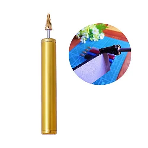 BUTUZE Convenient Leather Edge Dye Pen with Copper Roller Applicator | 13cm (5.2in) Aluminum Body thumbnail 5