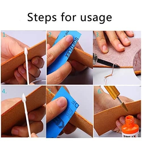 BUTUZE Convenient Leather Edge Dye Pen with Roller Applicator | 1.8cm Head Length thumbnail 7