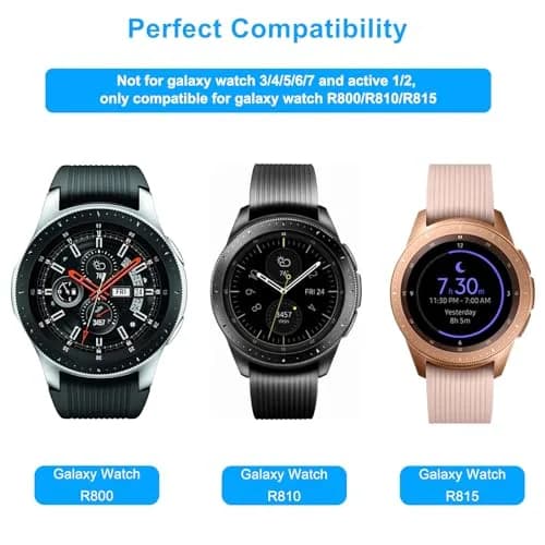YUANHOT Samsung Galaxy Watch 42mm/46mm Charging Dock | Compact, Lightweight & Safe (4.6x5.4cm) thumbnail 2